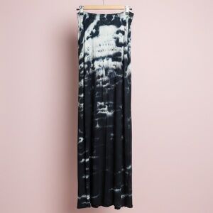 Young Fabulous & Broke Black and White Maxi Skirt